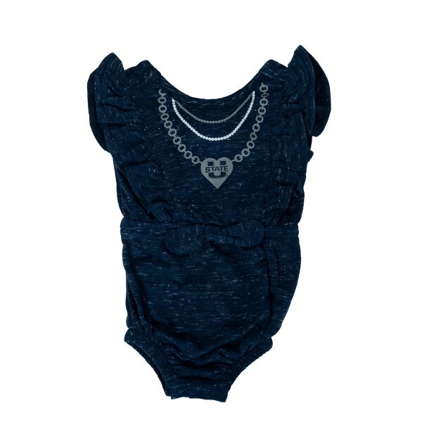 Utah State Cutie Necklaces U-State Infant Girl's Onesie